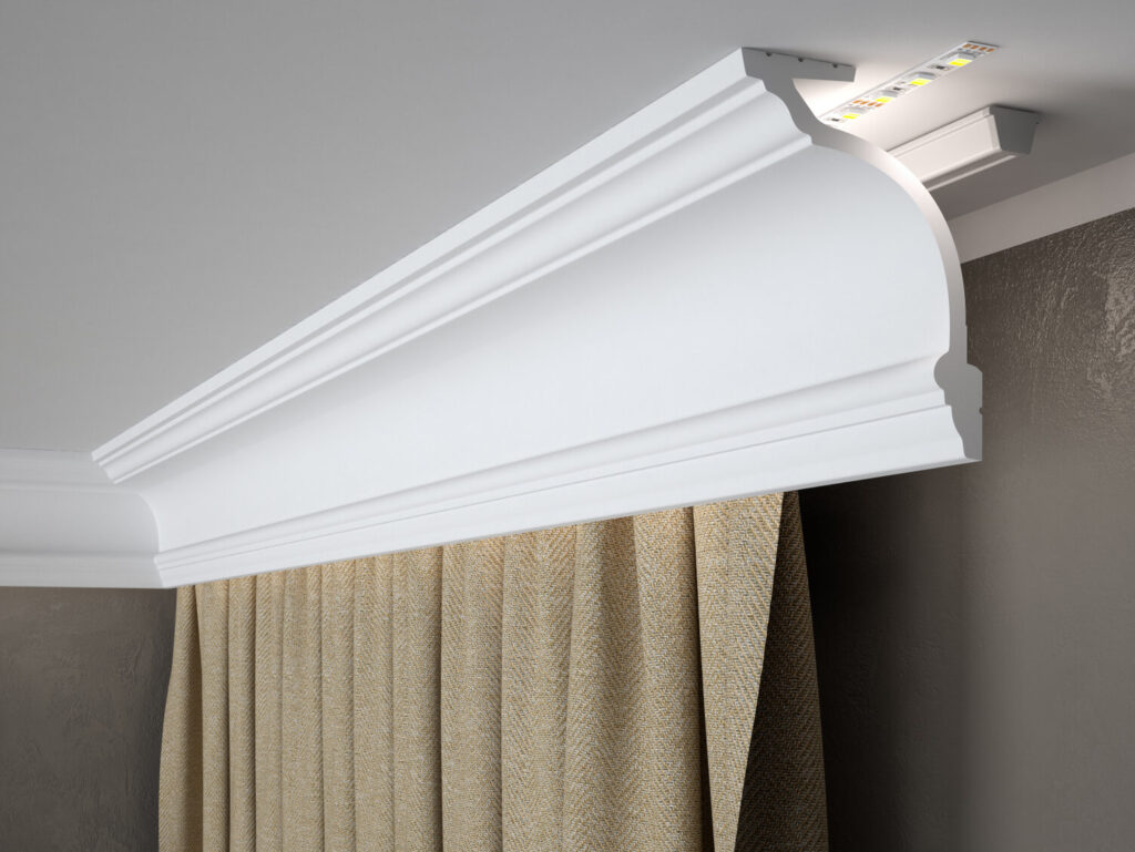 Mardom Decor MD156 curtain rail with LightGuard® technology