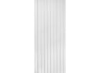 Białe Lamele 3D – Panele Ścienne Dekoracyjne MardomDecor – L0201 11