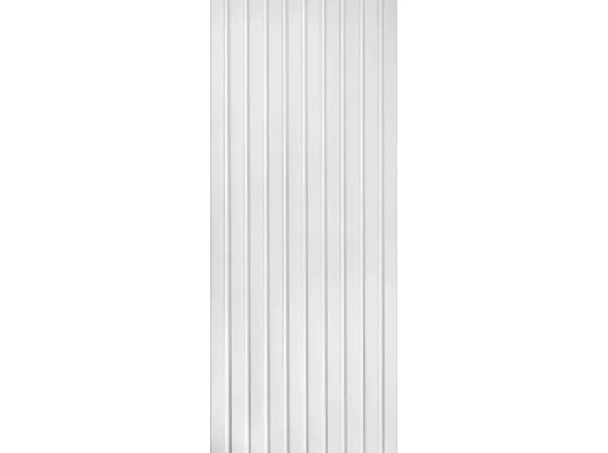 Białe Lamele 3D - Panele Ścienne Dekoracyjne MardomDecor - L0201 13