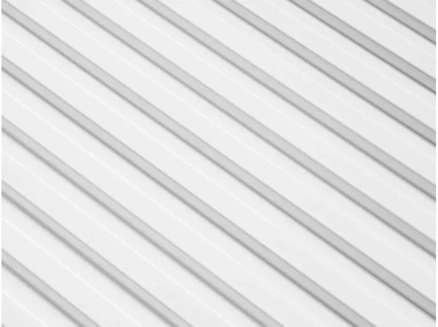 Białe Lamele Dekoracyjne - Panele Scienne MardomDecor - L0101 17