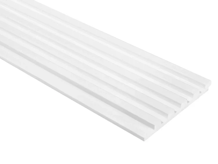 Białe Lamele Dekoracyjne - Panele Scienne MardomDecor - L0101 10