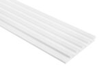 Białe Lamele Dekoracyjne - Panele Scienne MardomDecor - L0101 5