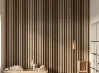 Lamele Na Ścianę W Salonie - Panele Ścienne Dekoracyjne - L0102 3